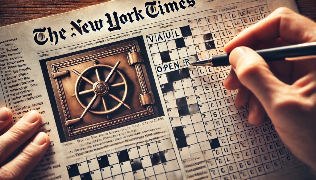 Vault Opener NYT Crossword